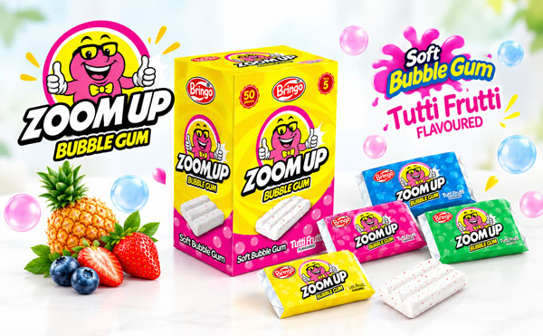 Zoom Up Bubble Gum